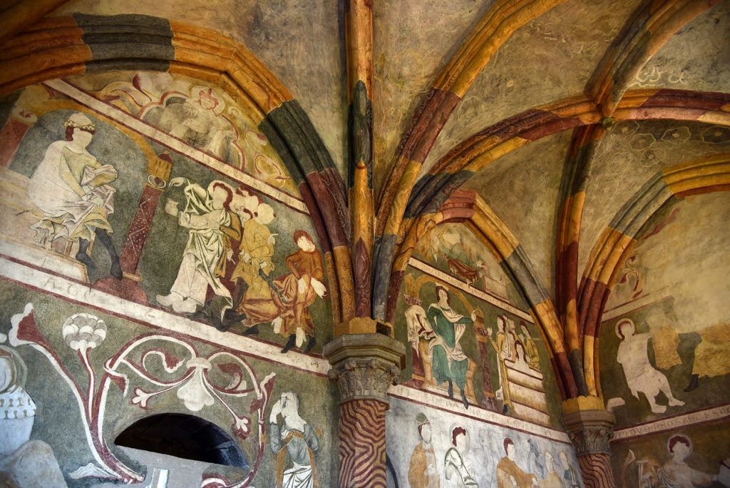 Bazylika św. Prokopa - polichromia w Zakrystii