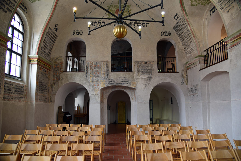 Třebíč - Dzielnica Żydowska - wnętrze Tylnej Synagogi