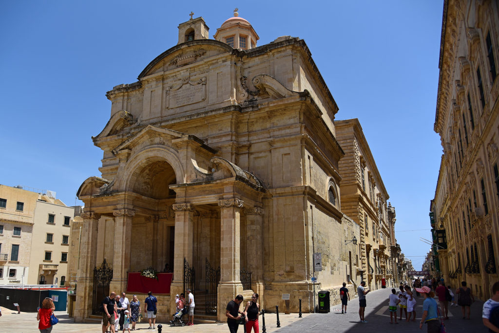 Valletta - kościół św. Katarzyny Aleksandryjskiej