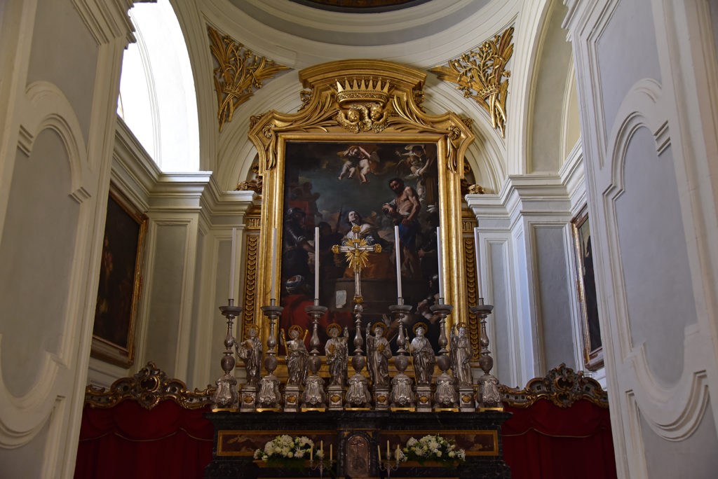Valletta - kościół św. Katarzyny Aleksandryjskiej - ołtarz główny