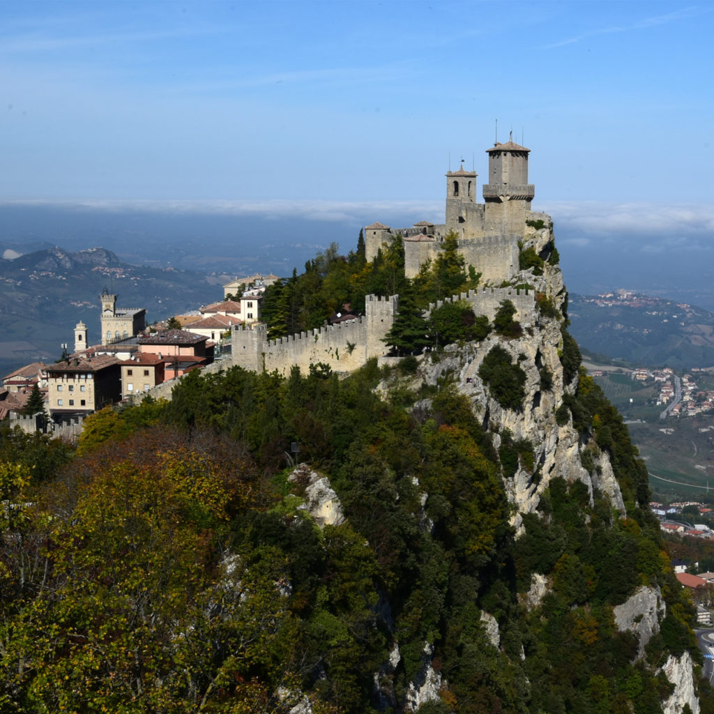 San Marino widok Stare Miasto