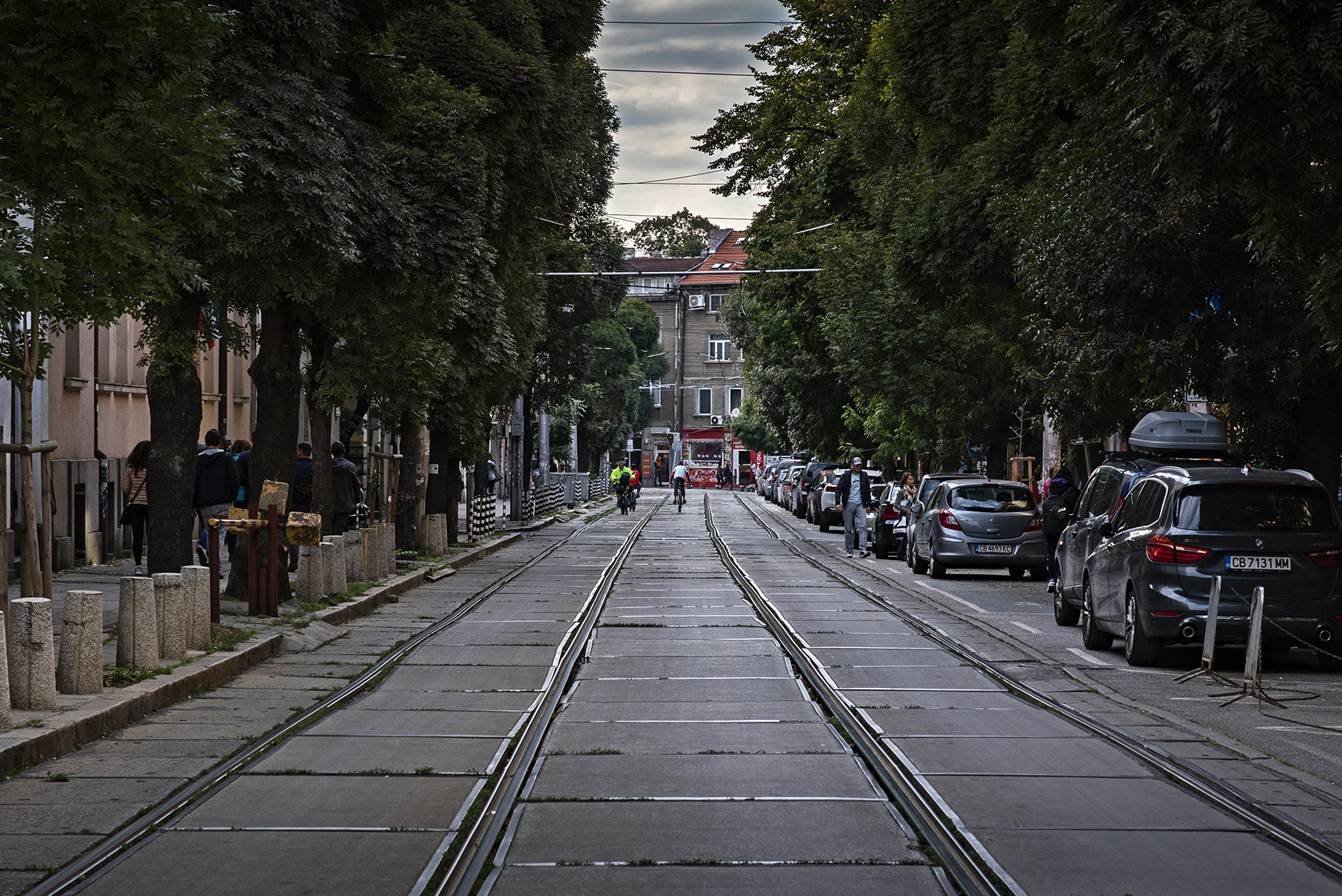 Jedna z uliczek w Sofii