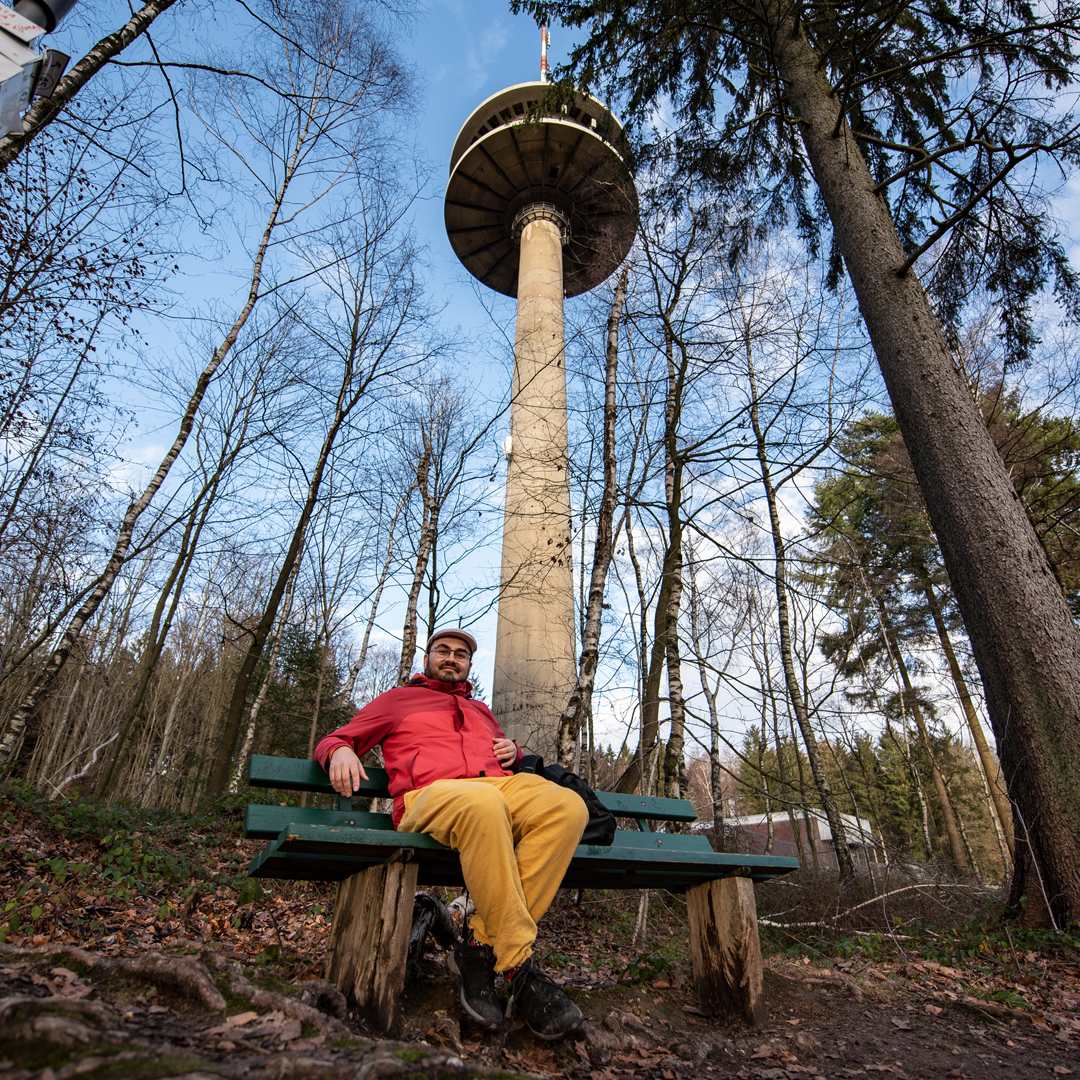 Wieża w lesie - Vaalserberg